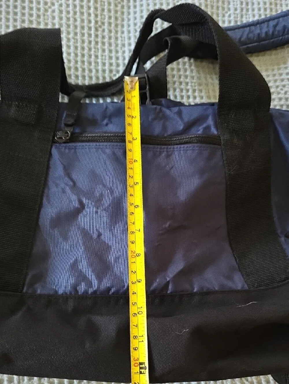 L.L. Bean Navy and Black Adventure Duffel Bag Large Unisex